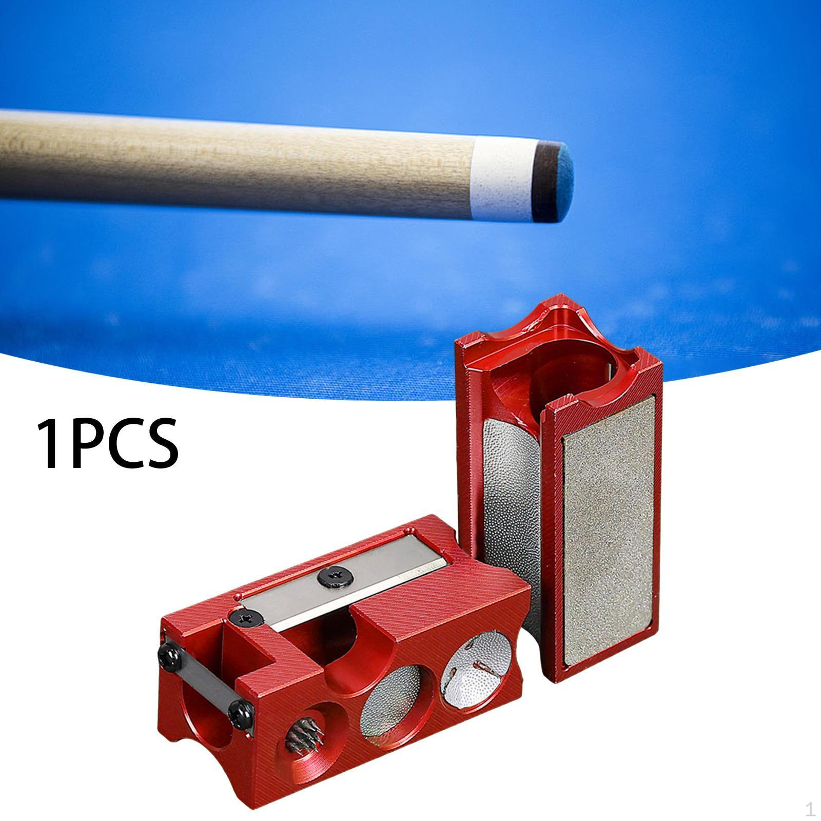 

10 в 1 инструмент для ремонта наконечника кия для пула Многофункциональный полировальный станок для бильярда, легкий красный