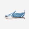 Vans Slip-On Velcro - Color Theory Checkerboard Heritage Blue [VN000D0TE2W-COLOR THEORY CHECKERBOARD HERITAGE BLUE]