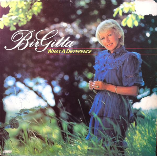 

LP Record BIRGITTA EDSTRÖM - What A Difference WST9614 Word 1982 UK Pop Used