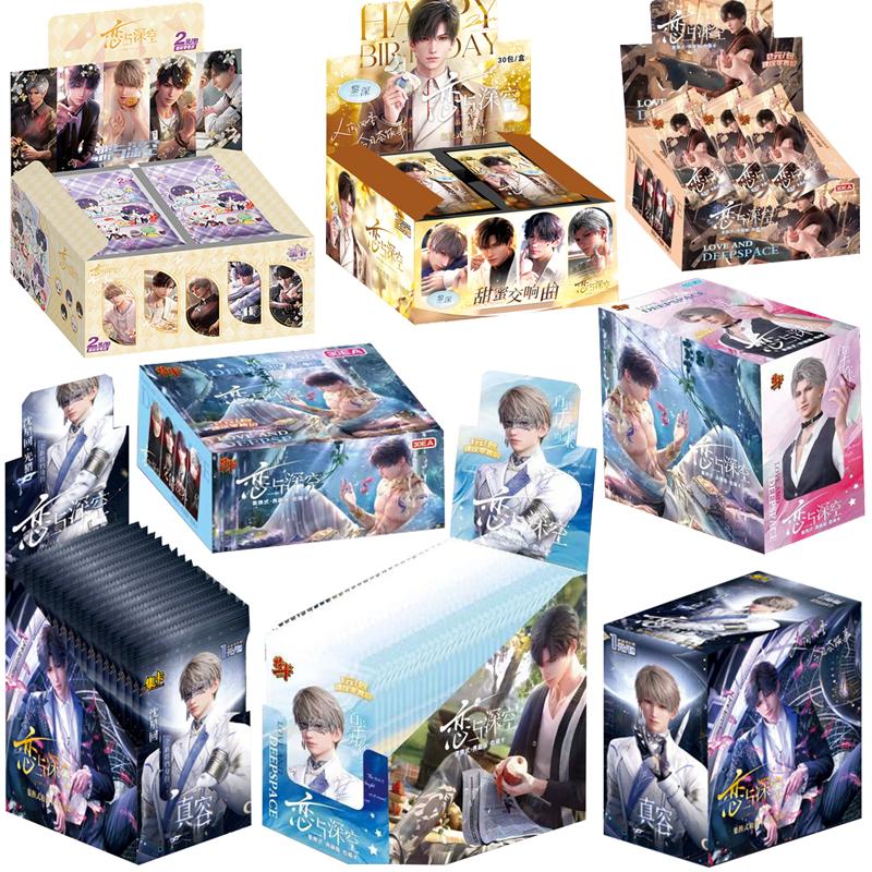 Love and Deespace Set Exchange Style Fan God Card Rare Anime Game Collection Card Movie and Television Card Christmas Gift Toys