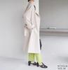 ROPE PICNIC Stand Collar Spring Coat Light Exclusive Women's (GDO13010, Gray) [Web Size 38T]