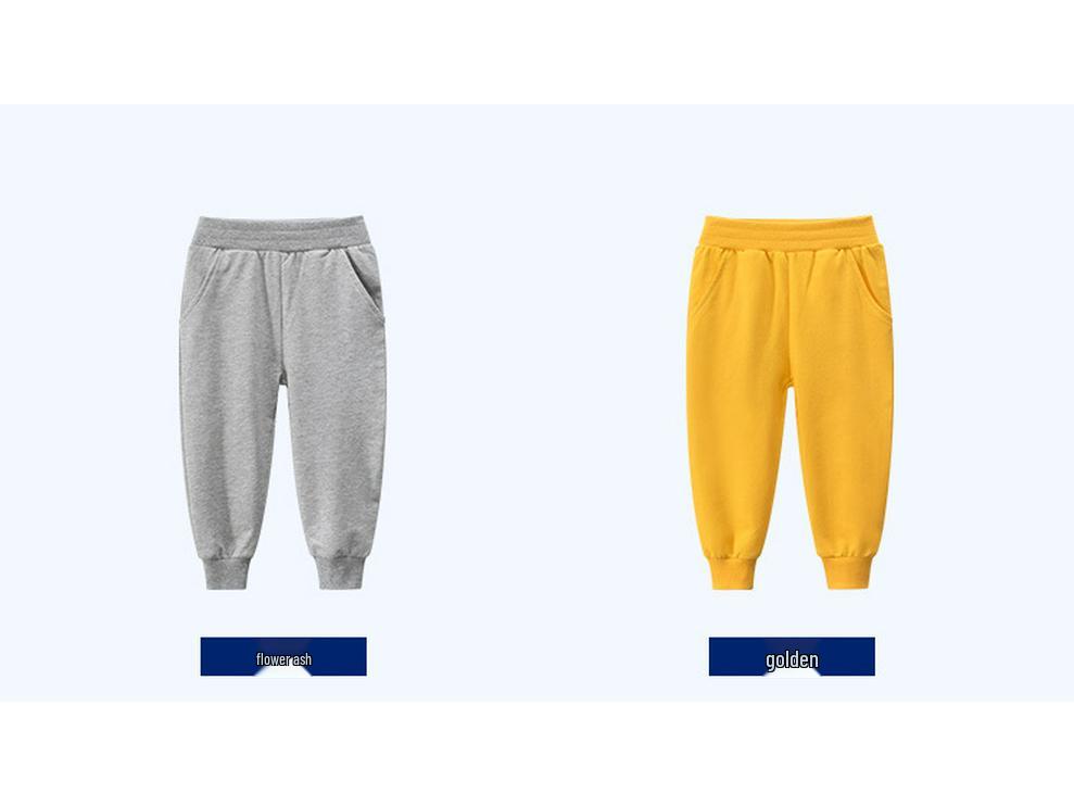 27kids Frühling/Herbst 2024 Einfarbige Jungen-Sporthose