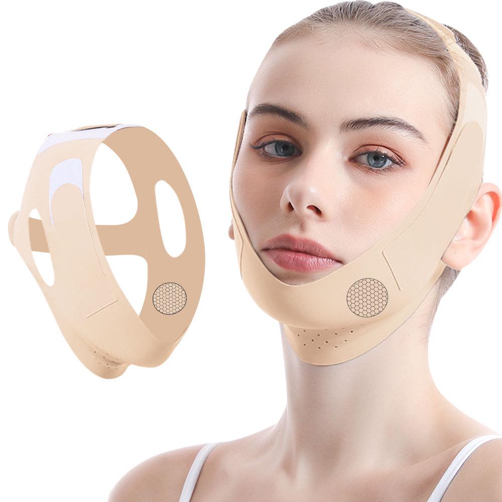 Graphene V-Face Slimming Bandage Anti-Sagging Breathable Beauty Mask