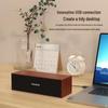 Lenovo D01 Wooden Wired Bluetooth Computer Speaker