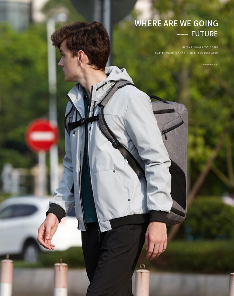 Large Travel Gym Bag with Anti-Theft, Dry & Wet Separation, and Suitcase Handle Attachment