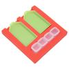 Rhinestone Tray Red Plastic Sponge DIY Rut Design Auxiliary Portable Saving Time Bead Tray for Jewelry Making