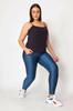 Women's Style Plus Size Leggings Big Size Shiny Disco Tights