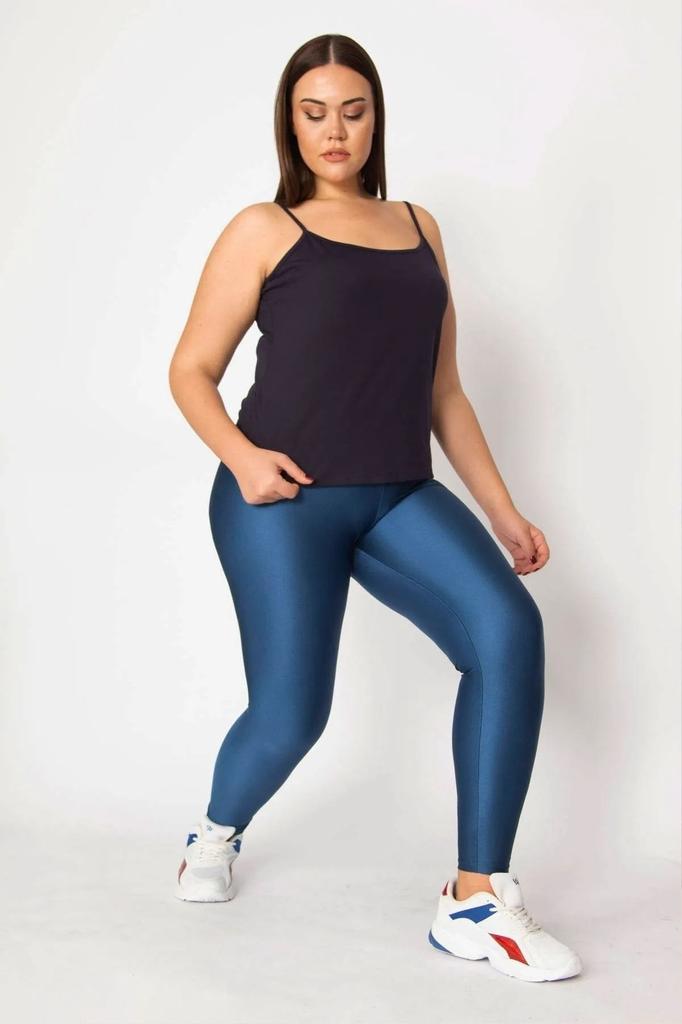 Women's Style Plus Size Leggings Big Size Shiny Disco Tights