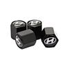 4pcs Car Styling for Hyundai Santa Genesis Tiburon Elantra Accent Sonata I35 I20 I30 Azera Wheel Valve Caps Tire Stem Dust Cover E5