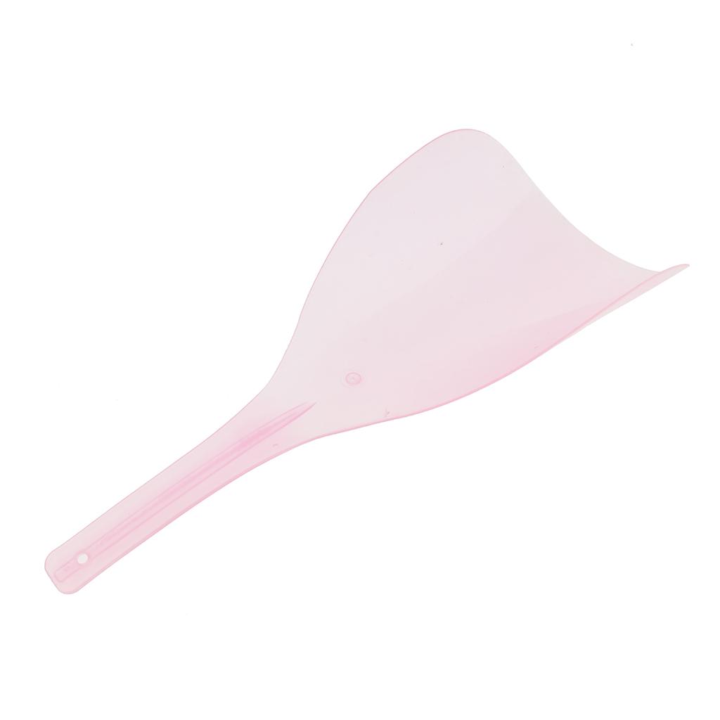 Haircut Mask Pink Face Shield Salon Spray Barrier Hairspray Mask for Professional Makeup Brush Kit and Home Styling