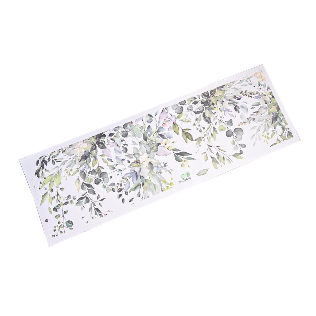 Grüne Blatt Schmetterlinge Efeu Grüne Pflanze Wandaufkleber Abziehbild Kinderzimmer Kinderzimmer Selbstklebend Kunst Wandbild Geschenke Aufkleber Abziehbild Dekor