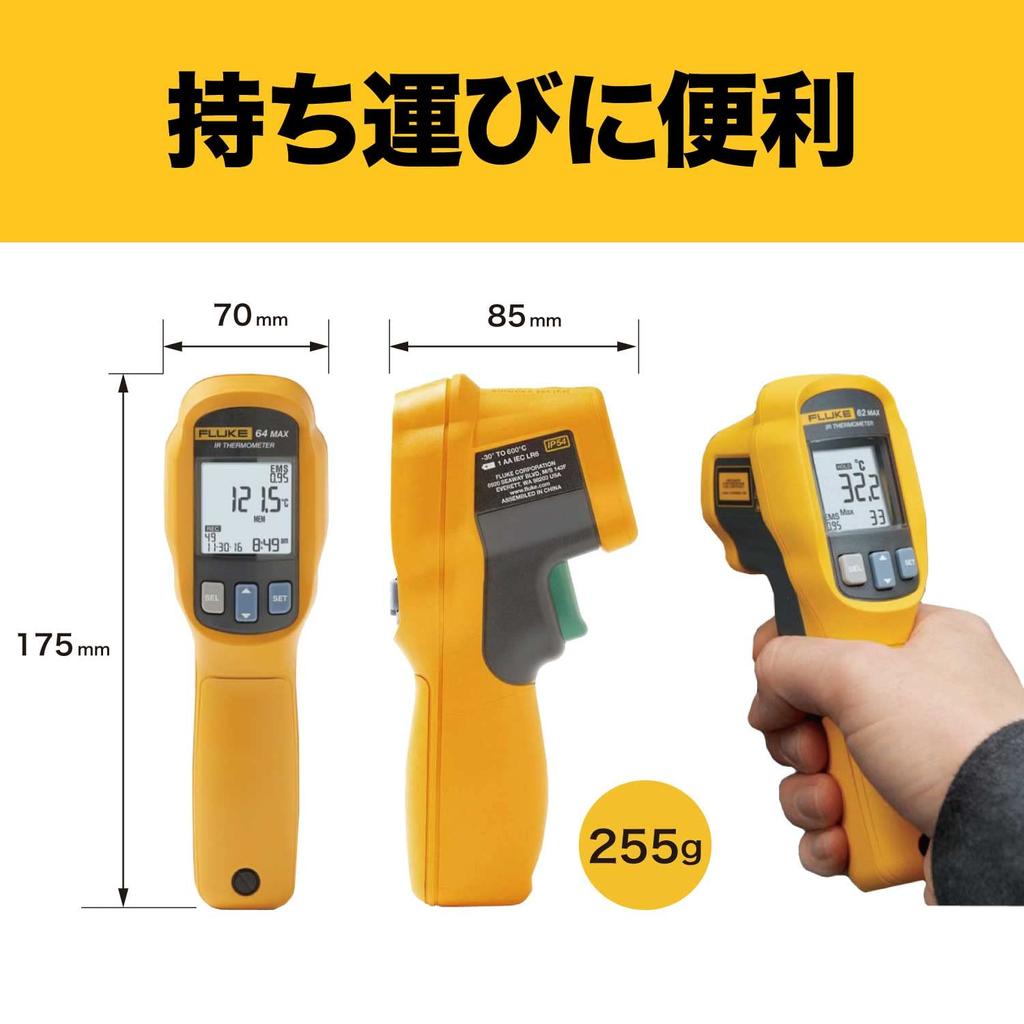 FLUKE Radiation Thermometer [62MAX+]