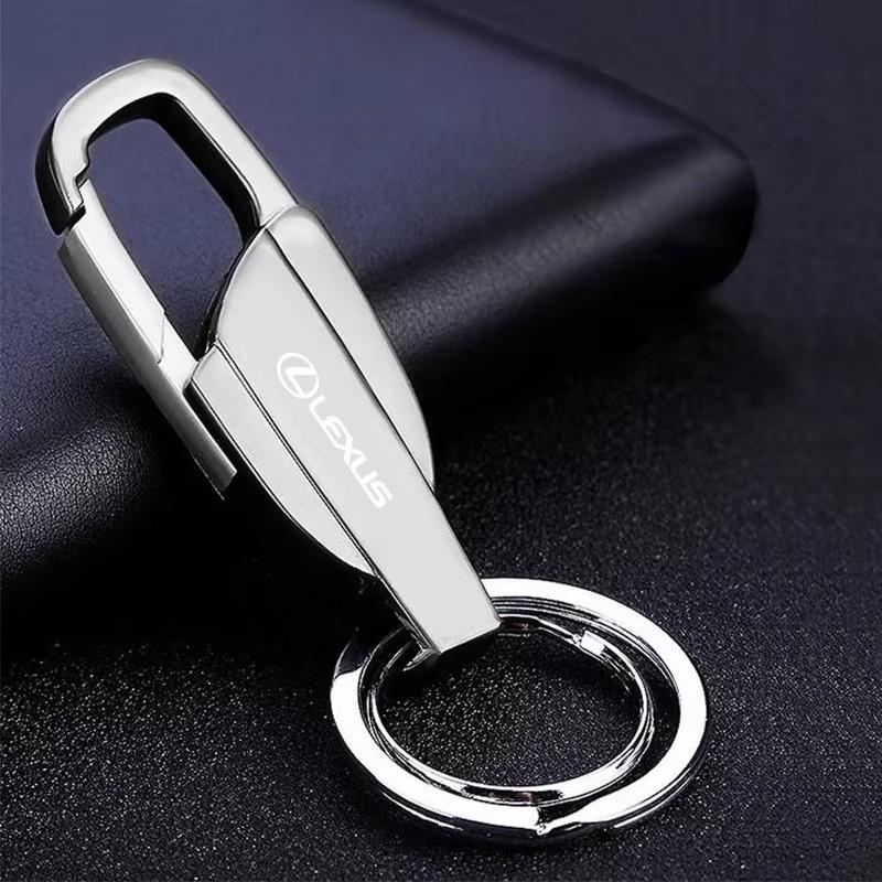 Zinc Alloy Key Ring Men Keychain Customize Logo For Lexus F SPORT ES RX NX LS UX LM LX GX LC RZ IS CT GS RC HS SC TX LBX IS300 R