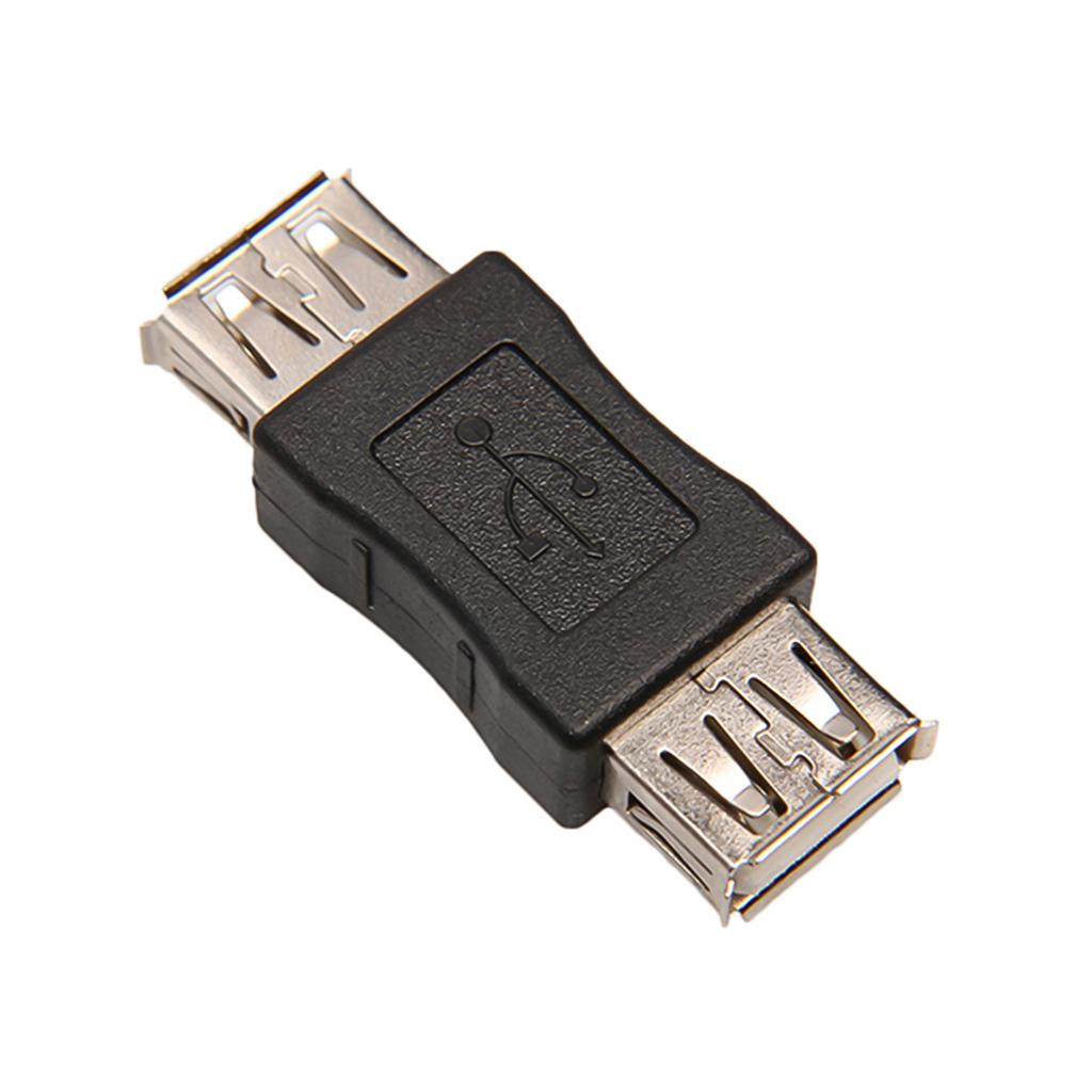 Standard USB 2.0 Typ A hona till hona förlängningskoppling Adapter Converter