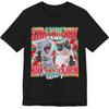 Strawberry Jams But My Dont T-Shirt Funny Meme Bootleg Cute Strawberry Cat Kitty Unisex Shirt