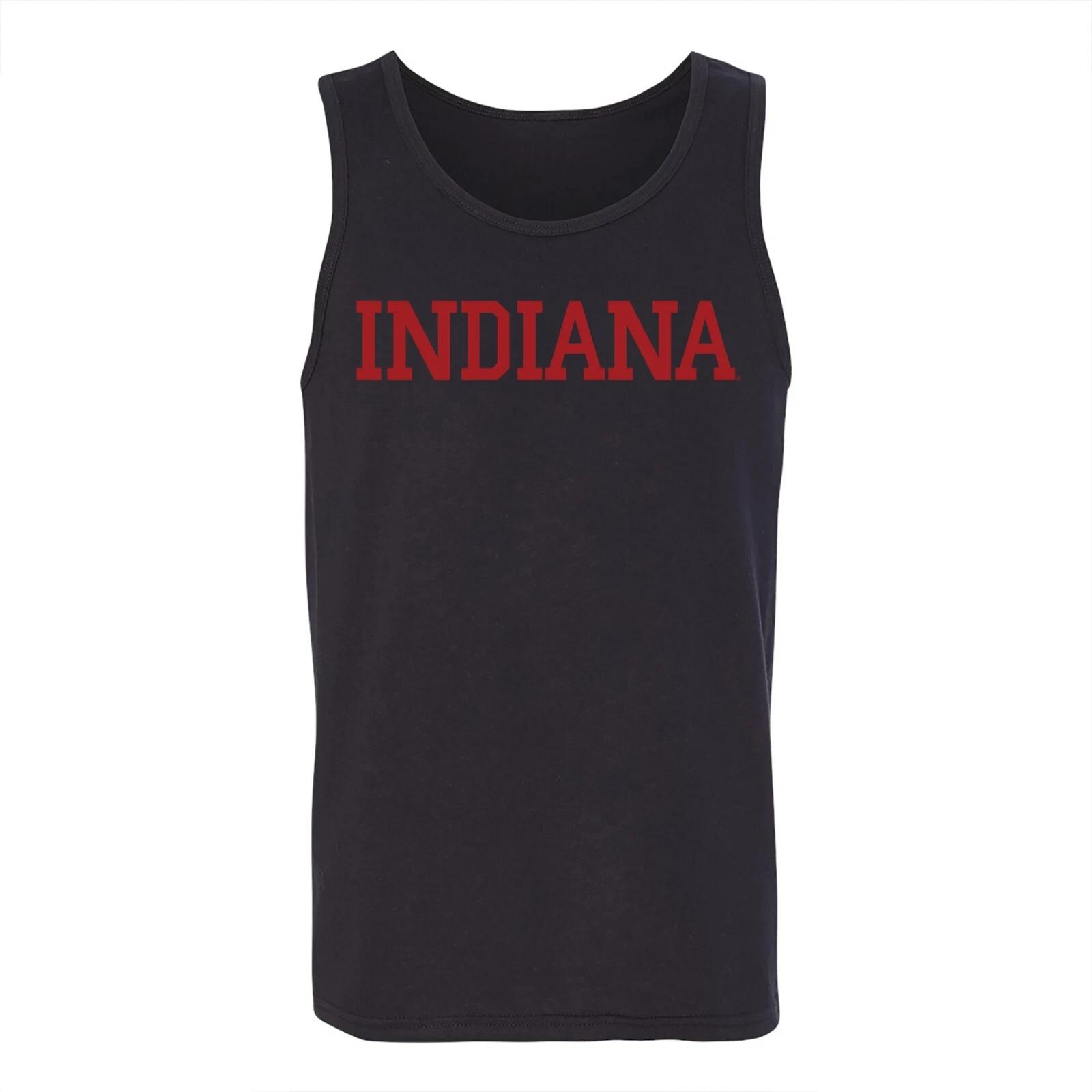 Indiana Hoosiers Basic Block - NCAA University Tank Top XL