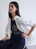 Weibeuyunion Oversized Essential Shirt White