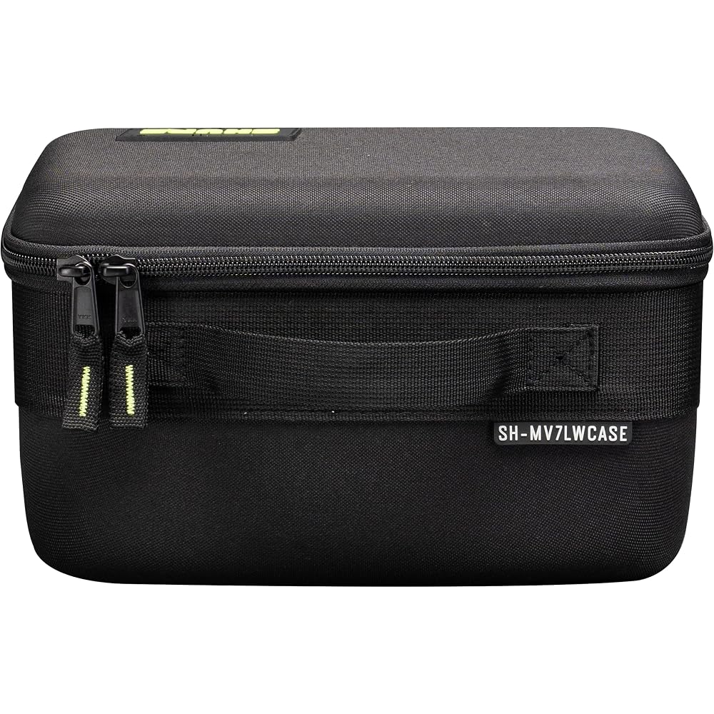 Shure by Gator MV7 Series Carrying Case Nylon Hard Shell Storage for One Microphone