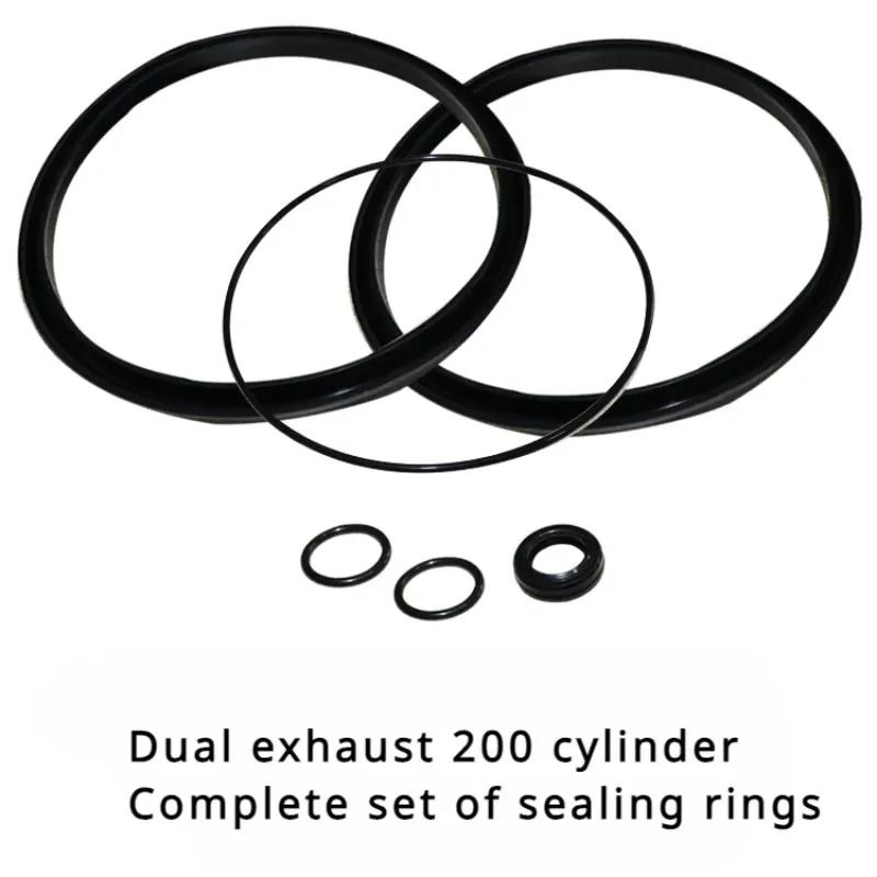 Tire Removal Machine Accessories Large Cylinder Tire Pressure Pump Y Type Ring Aluminum Piston Rod Seal Repair Kit