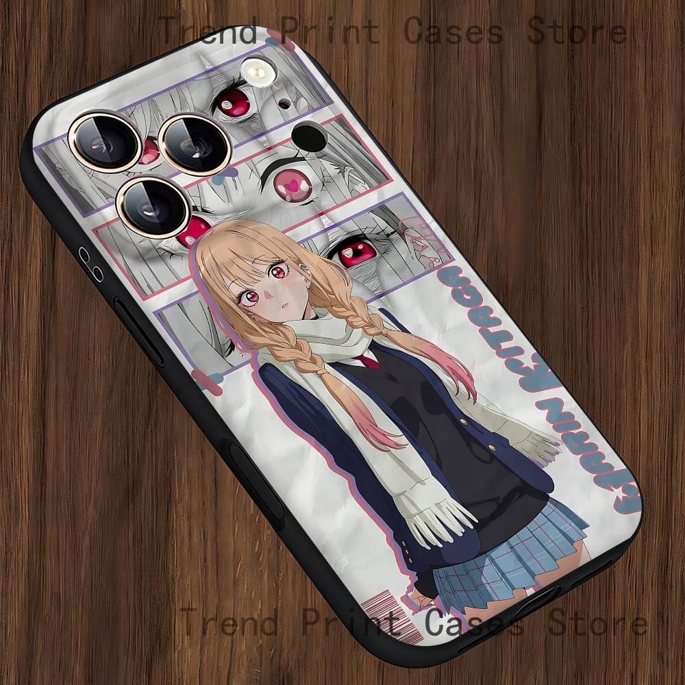 M-Marin K-Kitagawa Phone Case For iPhone 15,16,17,13,14,11,12,Pro,Max,Plus,E,Air,Mini Protect Shell
