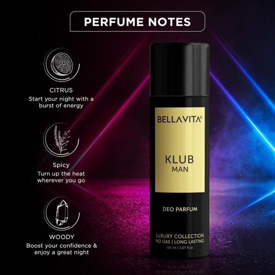 Bella Vita Luxus-Kombi „Hit the KLUB Tonight“ für Herren, 2er-Pack, Moschus, hochwertiger, langanhaltender Duft, flüssig – KLUB EDP 100 ml