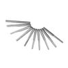 10pcs 3.175mm End Mill CNC Milling Cutter Cutting Tools Double Straight Flutes