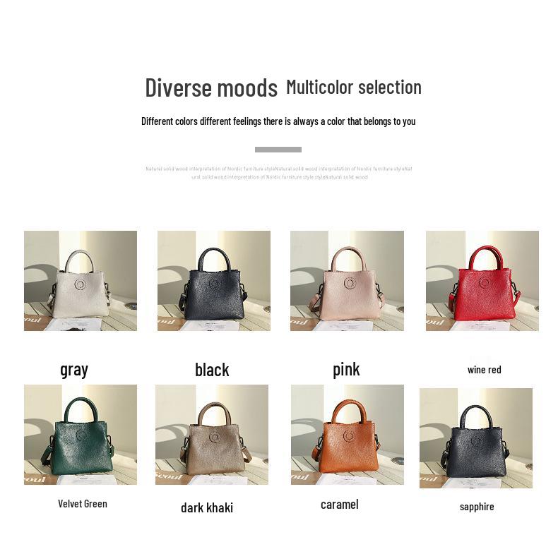 2025 Genuine Leather Women's Tote: European & American Style, Large Capacity Commuter Shoulder Bag