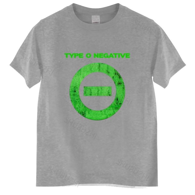 

Cotton Tshirt Unisex Crew Neck Topssummer fashion brand Unisex tshirt Type O Negative Logo T Shirt Black Homme Black Tshirt 4XL