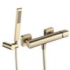 LAVEO Tores Wall-mounted Shower Faucet with Shower Set, Brushed Gold