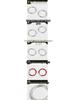 GS4 Speaker Trim: Dashboard & Front Speaker Decorative Rings for 15 Models