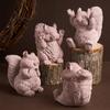 3D Squirrel Candle Mold DIY Cute Animal Craft Making Tool Aromath Soap Plaster Resin Silicone Casting Molds Home Decor Art Gifts