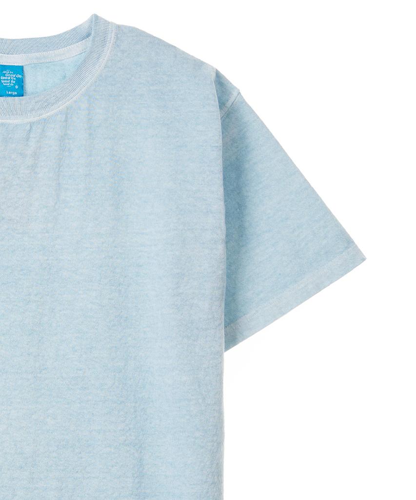 Guson Pigment-Dyed Short Sleeve T-Shirt - Soda