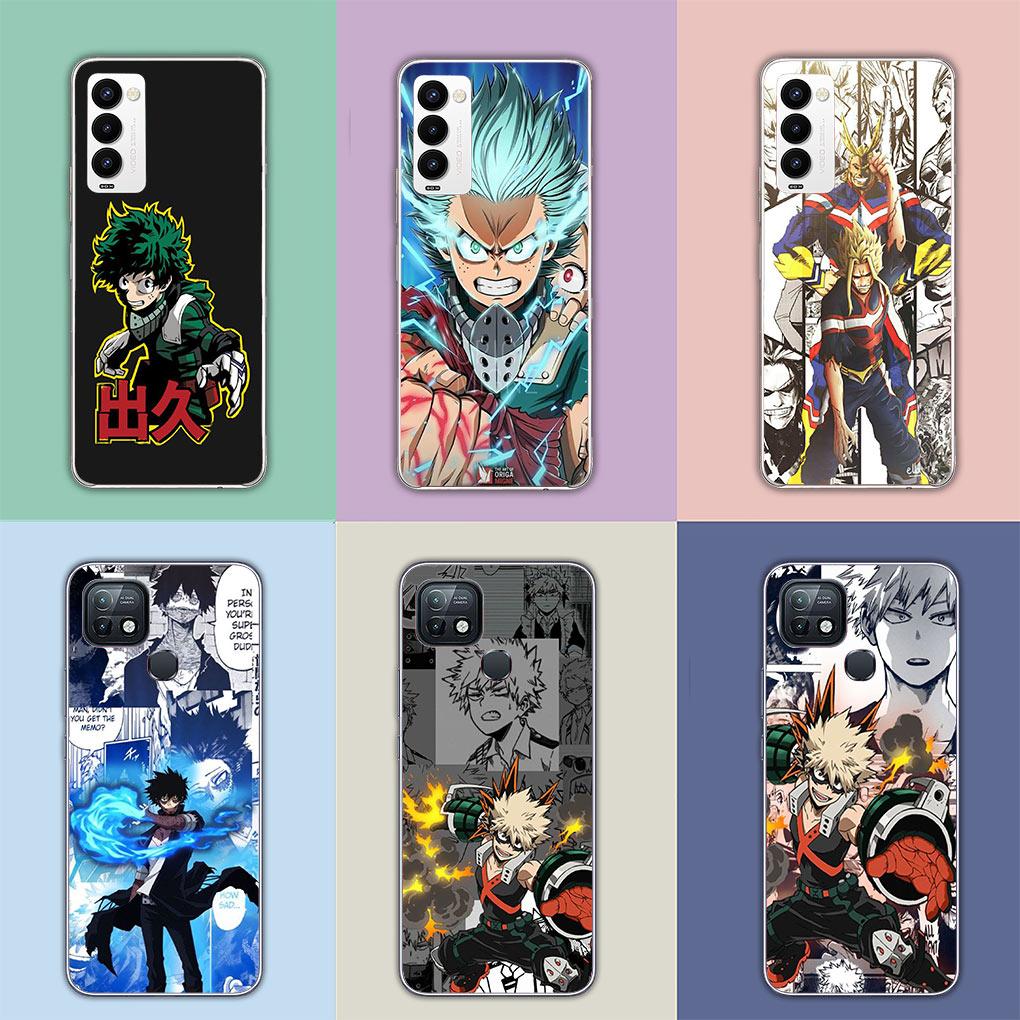 My Hero Academia Deku Bakugou Todoroki Cover for Motorola Moto G13 G14 G53 G54 G62 G72 G82 G84 E13 E20 G42 G32 G23 G22 Case
