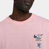 Nike Sportswear Loose Short Sleeve T-Shirt With Back Letter Print Men Tops Rush-Pink FB9808-686
