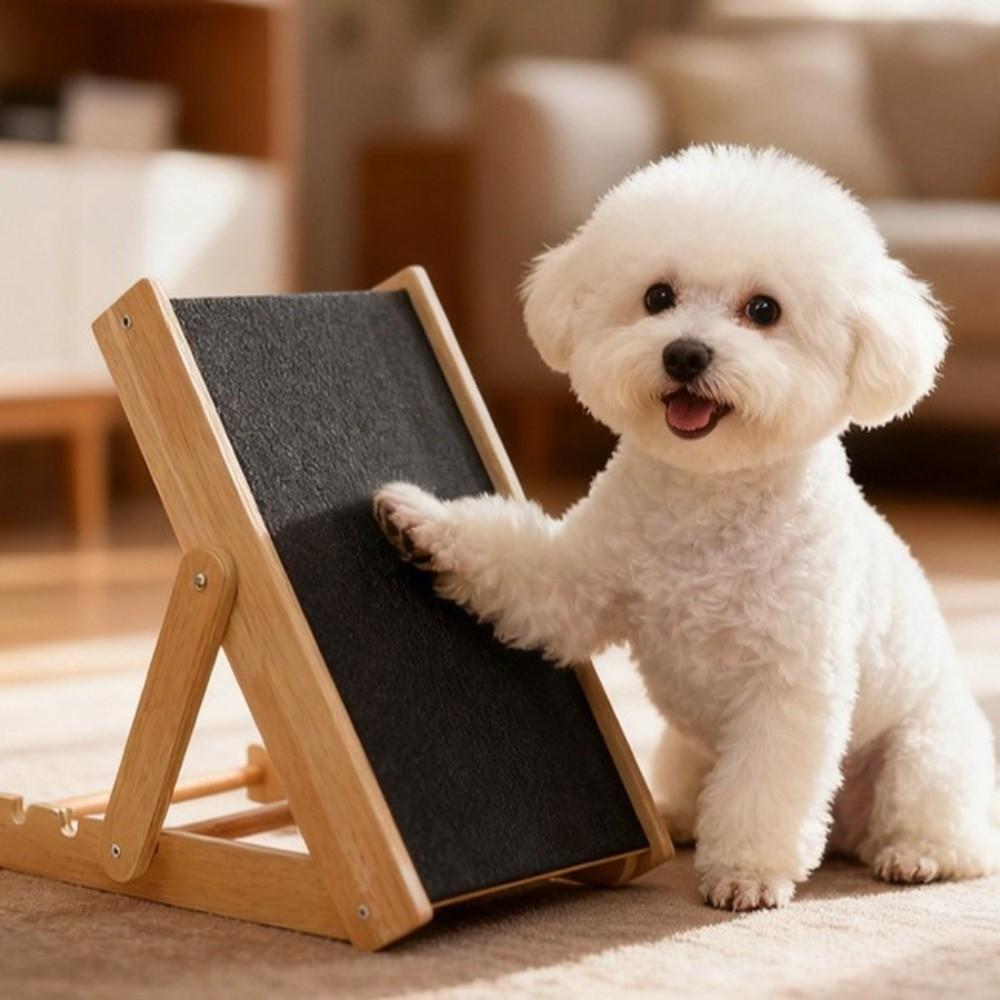 Nastavitelná výška leštička na drápky pro domácí mazlíčky Skládací deska na broušení drápků Škrabací deska pro psy Péče o domácí mazlíčky