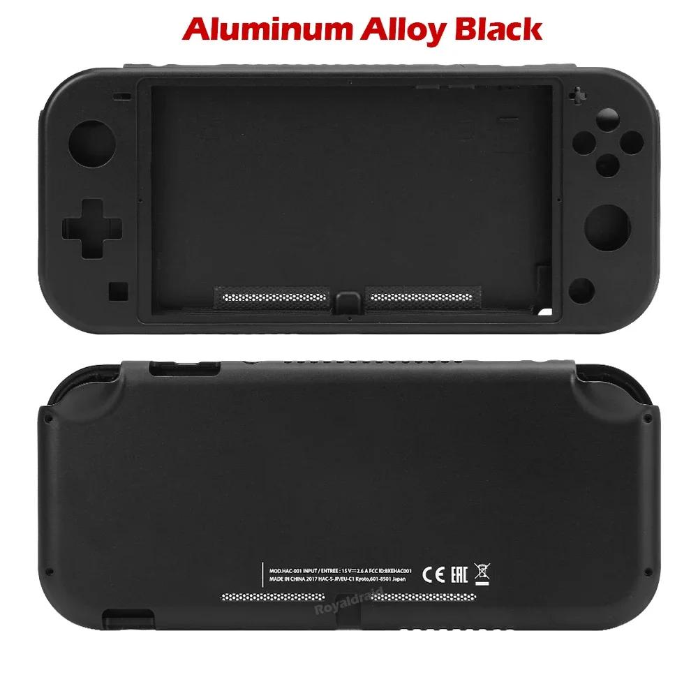 5 Colors Aluminum Alloy Housing Replacement Back Plate Housing for NS Switch Lite Game Console Metal Shell Case Cover Accessorie