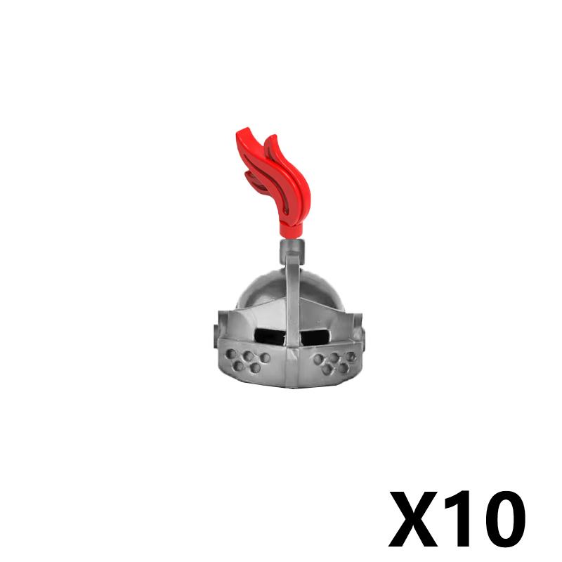 Medieval Weapons MOC Figures Building Blocks Soldiers Accessories Swords Spear Flags Shield Hammer Cowboy Guns Bricks Toys Gifts