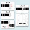 Shirt Dress Holder Shirt Stay Belt Anti-wrinkle Straps Shirt Stays For Men