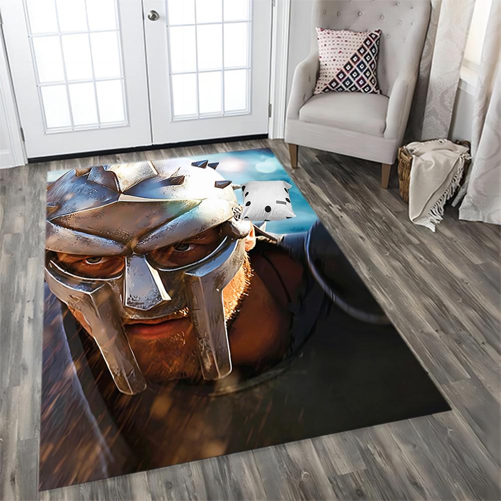 Gladiator's Final Stand Rug for Living Rooms, Bedrooms, Home Décor, and As Gifts.