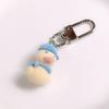 Charming Necklace/Keychain/Ear Hooks with Yellow Duck Pendant for Daily Wear