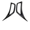 2PCS Car Side Vent Trim Replacement for Jeep Wrangler 18 24 Sporty Mudguard Side Air Vent Decorative Cover