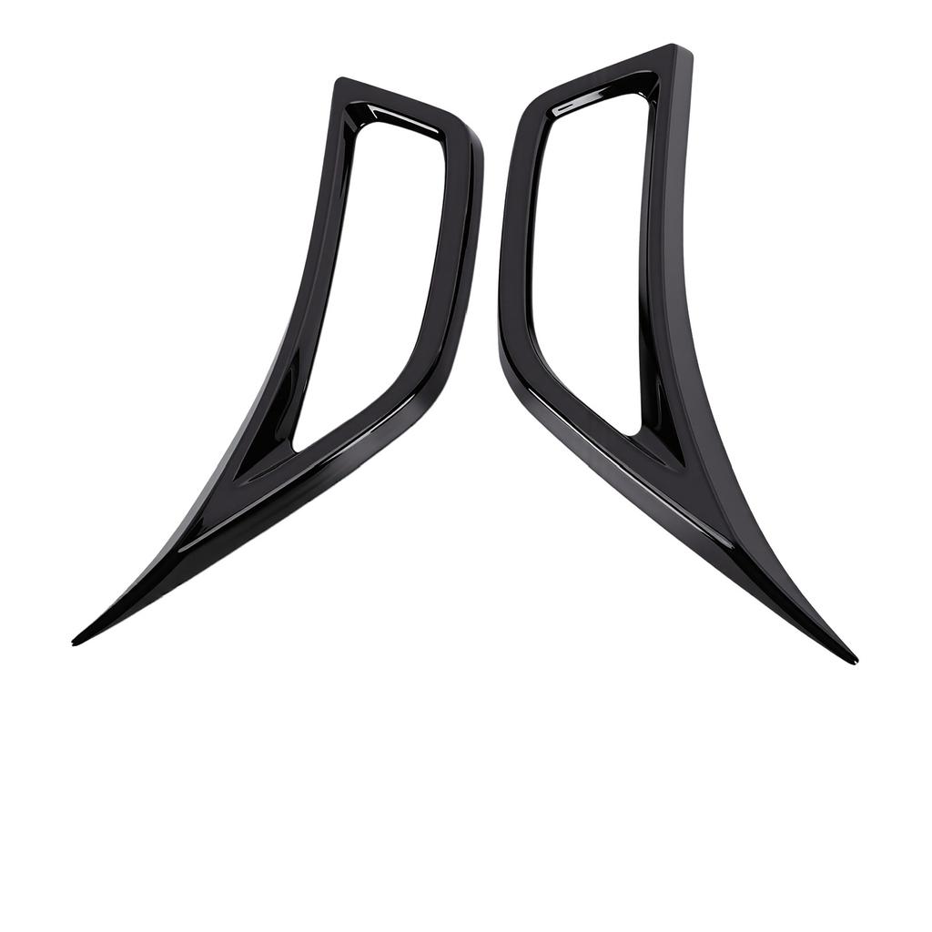 2PCS Car Side Vent Trim Replacement for Jeep Wrangler 18 24 Sporty Mudguard Side Air Vent Decorative Cover