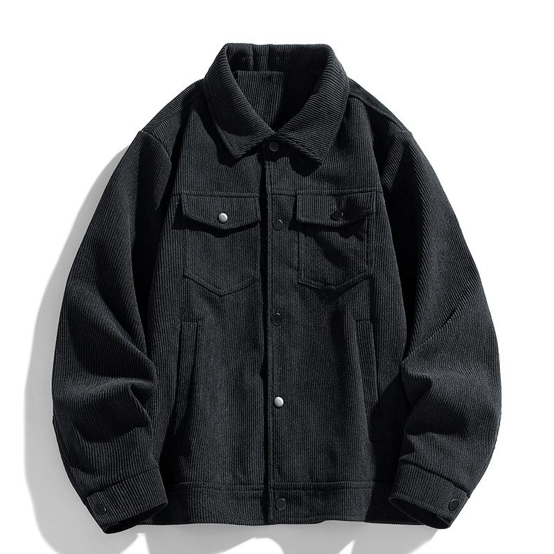 Spring and Autumn New Men's Tops, American Ruffians, Handsome Trends, Casual and Versatile Loose Cargo Jackets, Men's Jackets