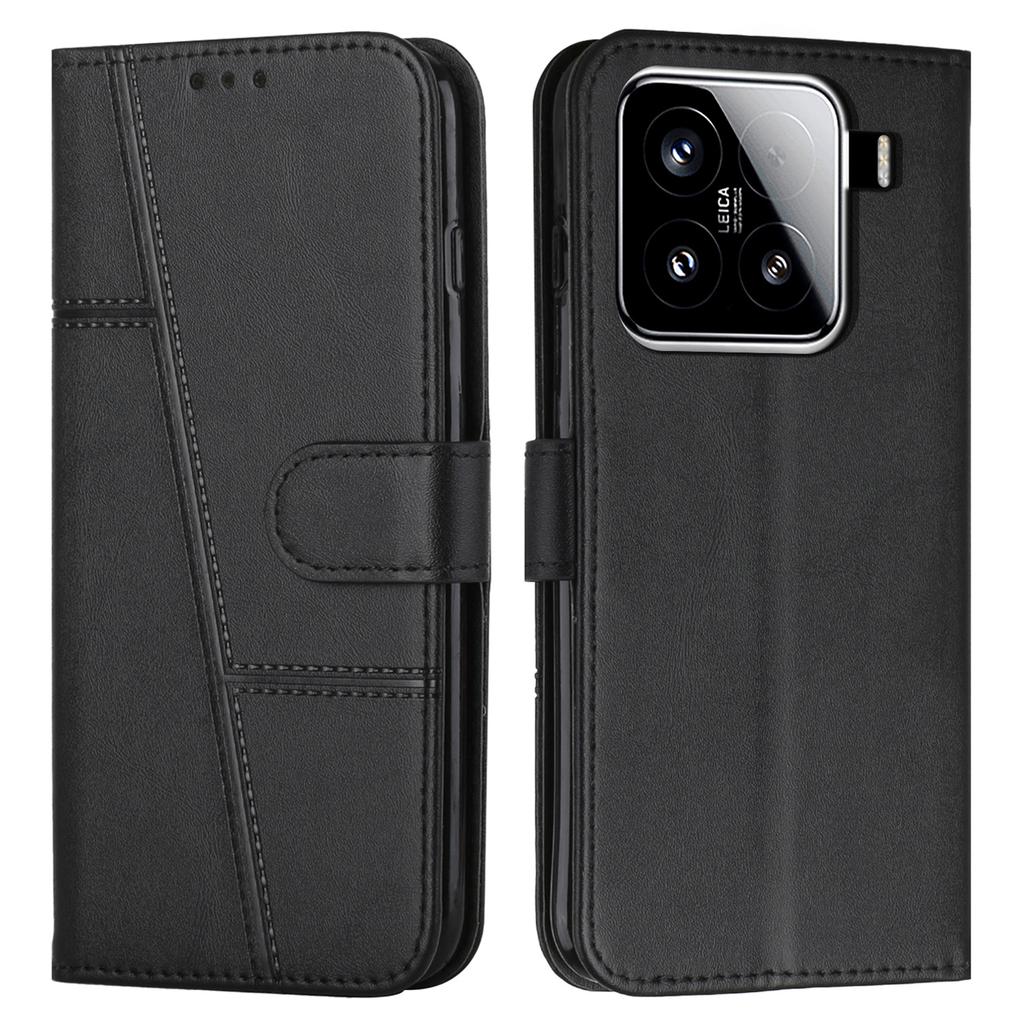 For Xiaomi 15 Case Stand Flip Protective Leather Phone Cover