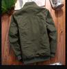 Men's Winter Plus Velvet Thickened Pure Cotton Military Jacket