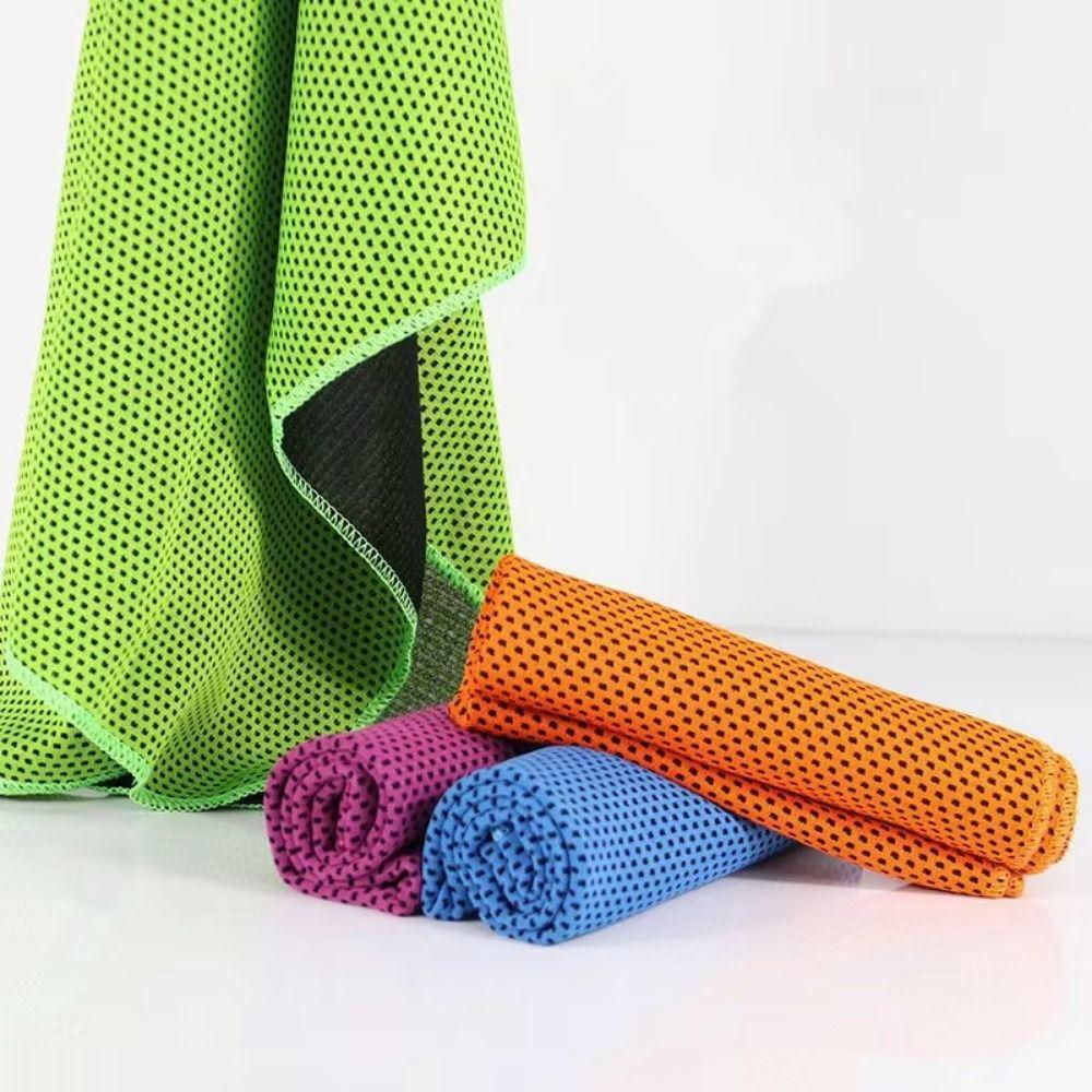 Quick Drying Wrapped Cold Towel Mini Fitness Cool Towel Reusable Travel Towel  Gym