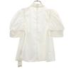 SNIDEL unused Short sleeve Puff sleeve blouse F white pullover Women Used