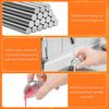 100Pcs Stainless Steel Small Round Paint Bowl Rust Resistant Watercolours Paint Mixing Palette Tray with Mouth for Art Painting