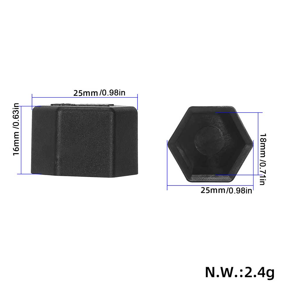 2-10PCS Cache-vis de moteur Cache-poussière Protecteur d'écrou d'axe de moteur Cache-écrou d'axe de culbuteur pour Kukirin G2 Master Accessoire