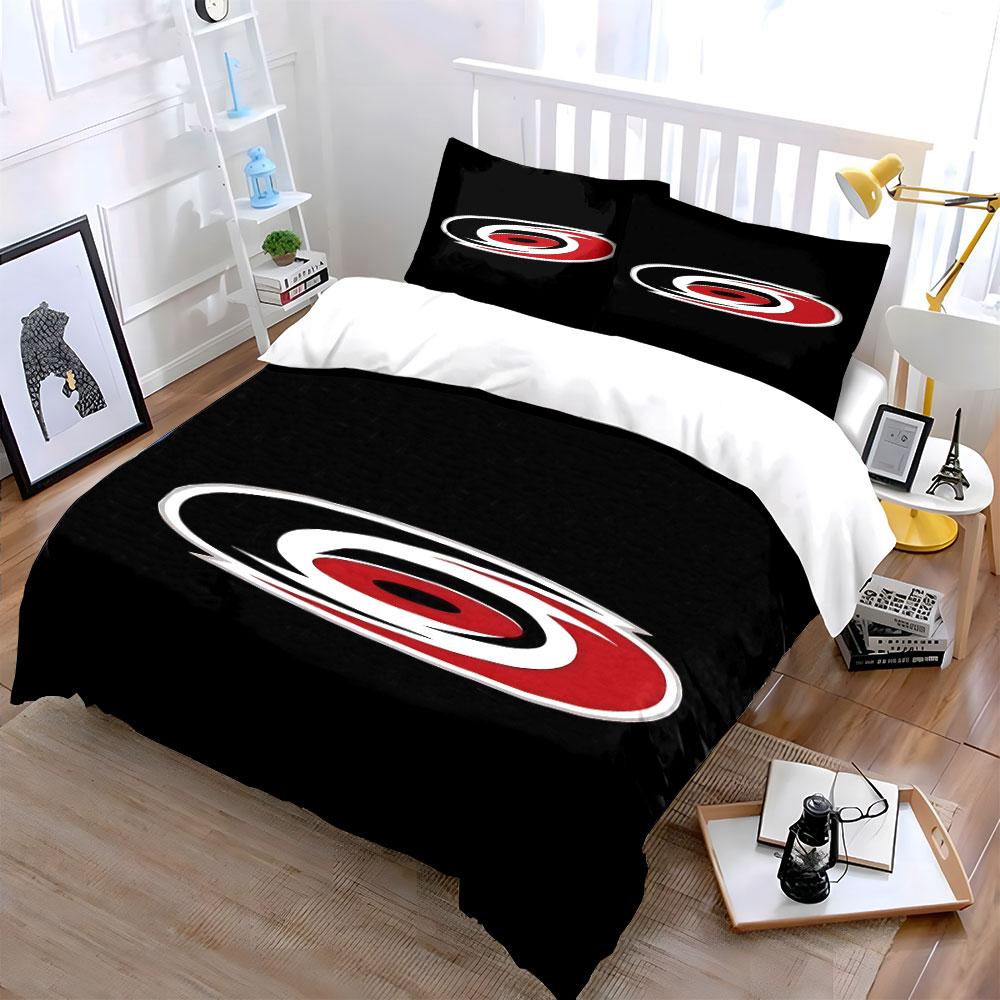 Red and Black Swirling Symbol Design Print Bedding Set Duvet Cover Pillowcases (1* Duvet Cover 2* Pillowcases Do Not Include Comforter)